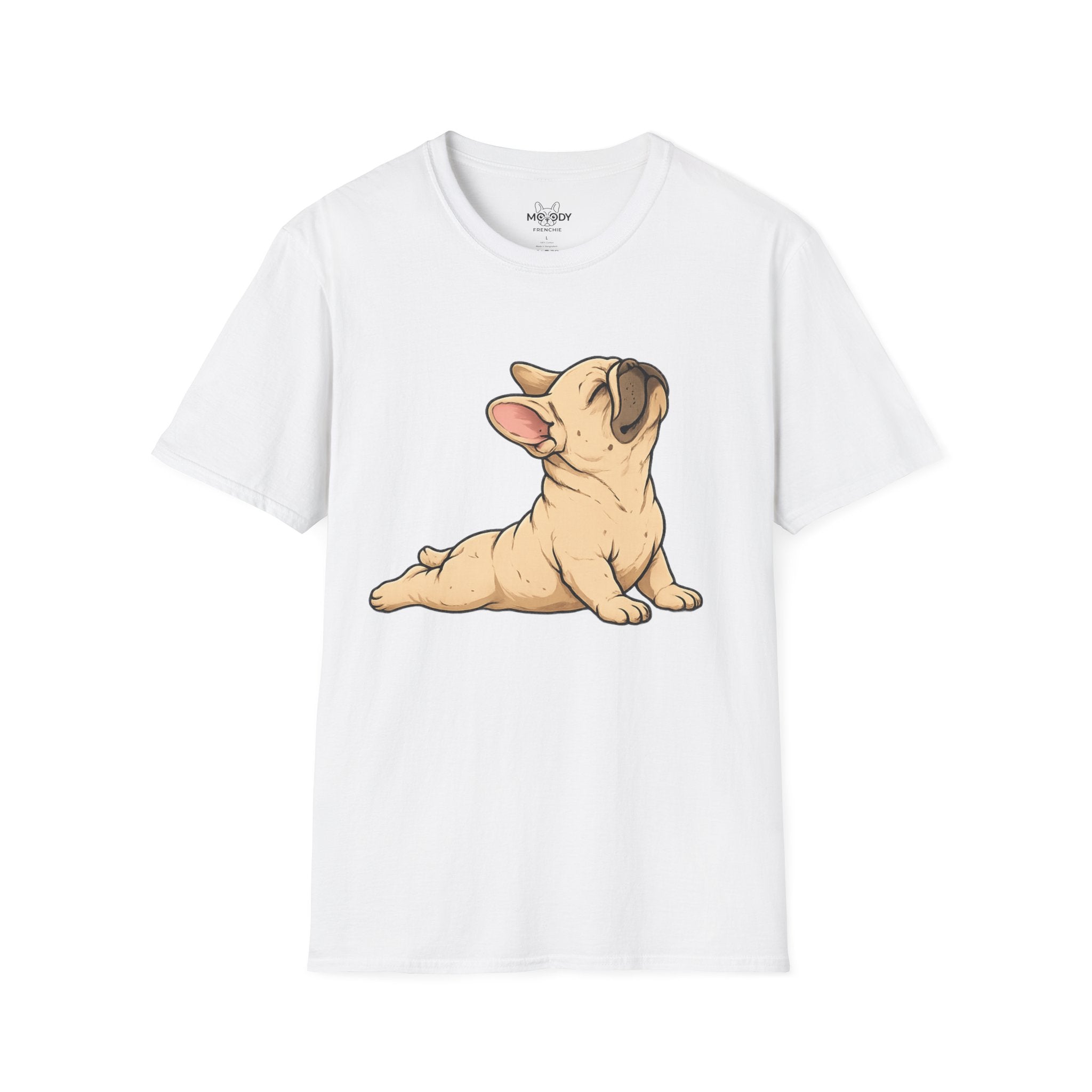 YOGA FRENCH BULLDOG T-SHIRT