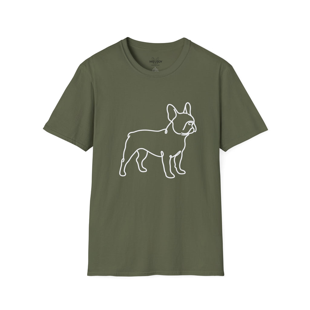 MINIMAL FRENCH BULLDOG T-SHIRT