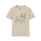 SKETCH FRENCH BULLDOG T-SHIRT