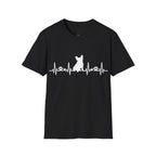 HEARTBEAT FRENCH BULLDOG T-SHIRT