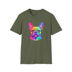 GEOMETRIC FRENCH BULLDOG T-SHIRT