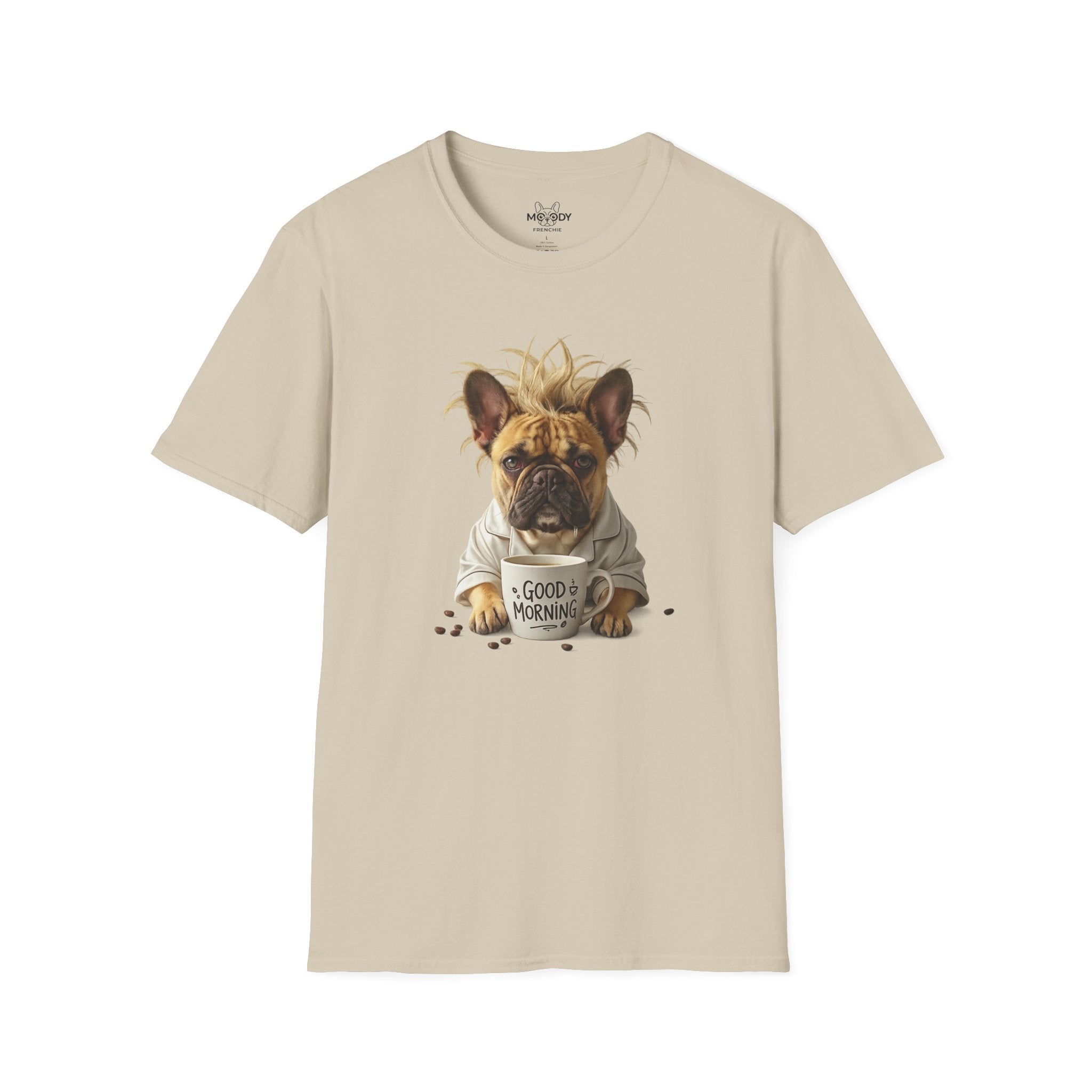 GOOD MORNING FRENCH BULLDOG T-SHIRT