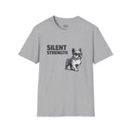 SILENT STRENGTH FRENCH BULLDOG T-SHIRT