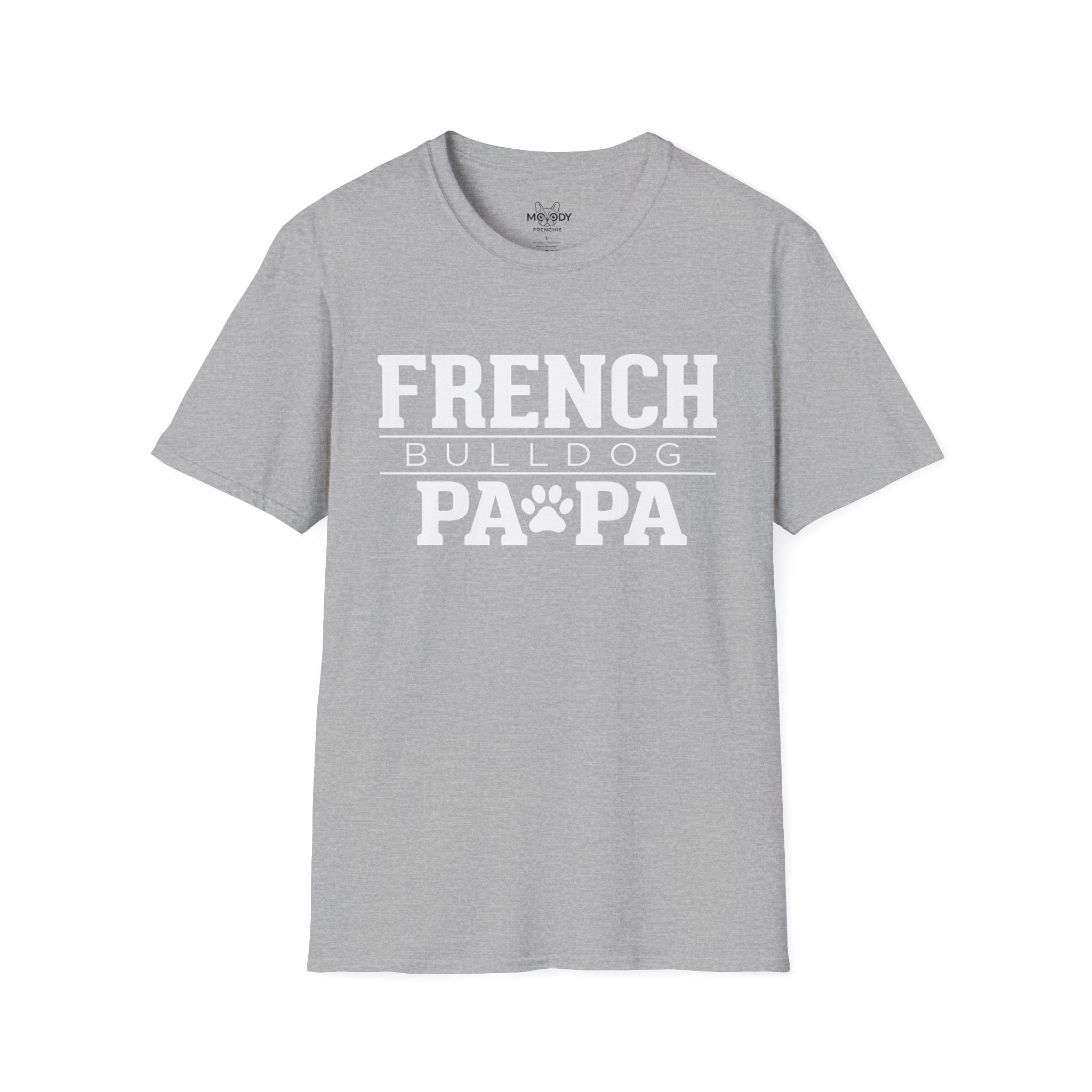 FRENCH BULLDOG PAPA T-SHIRT
