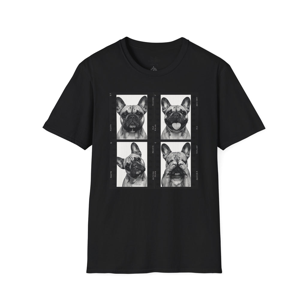 FILM FRAME FRENCH BULLDOG T-SHIRT