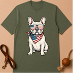 PATRIOT FRENCH BULLDOG T-SHIRT