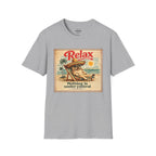 RELAX NOTHING IS UNDER CONTROL FRENCH BULLDOG T-SHIRT