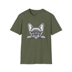 GLASSES FRENCH BULLDOG T-SHIRT