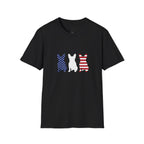AMERICAN FLAG FRENCH BULLDOG T-SHIRT