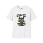 DON'T TELL ME WHAT TO DO FRENCH BULLDOG T-SHIRT