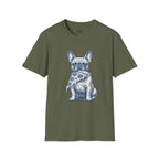 PIZZA FRENCH BULLDOG T-SHIRT