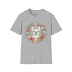 FLORAL FRENCH BULLDOG T-SHIRT