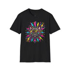 RETRO NEON FRENCH BULLDOG T-SHIRT