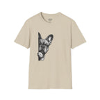 SNEAKY FRENCH BULLDOG T-SHIRT