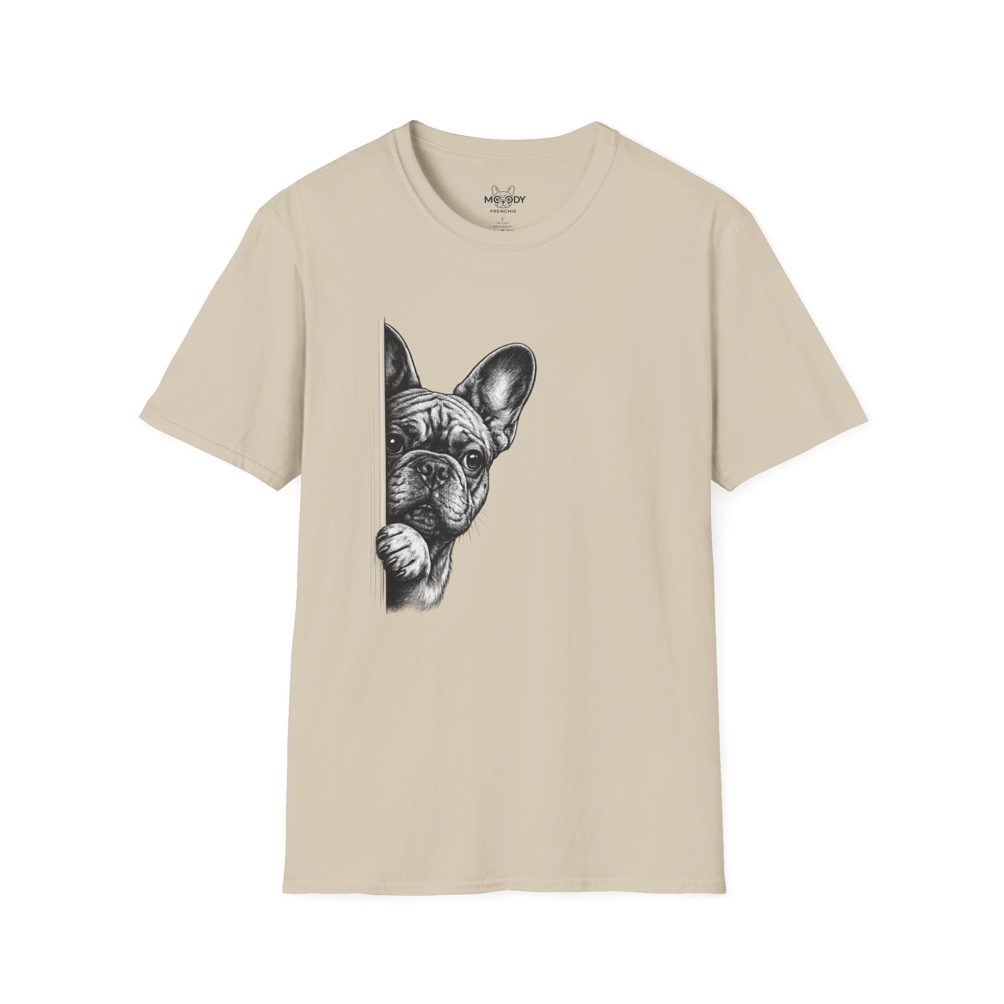 SNEAKY FRENCH BULLDOG T-SHIRT