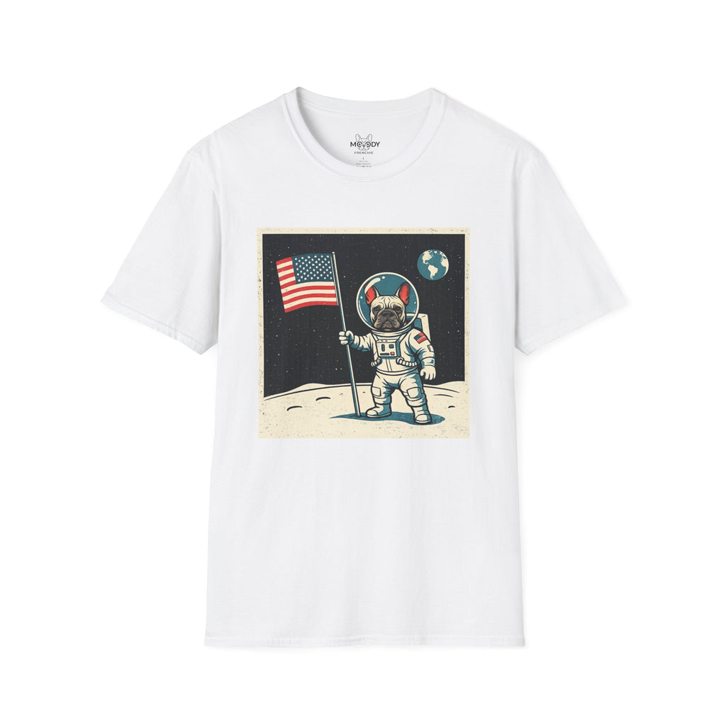 MOON LANDING FRENCHIE T-SHIRT