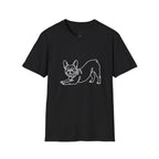 STRETCH FRENCH BULLDOG T-SHIRT