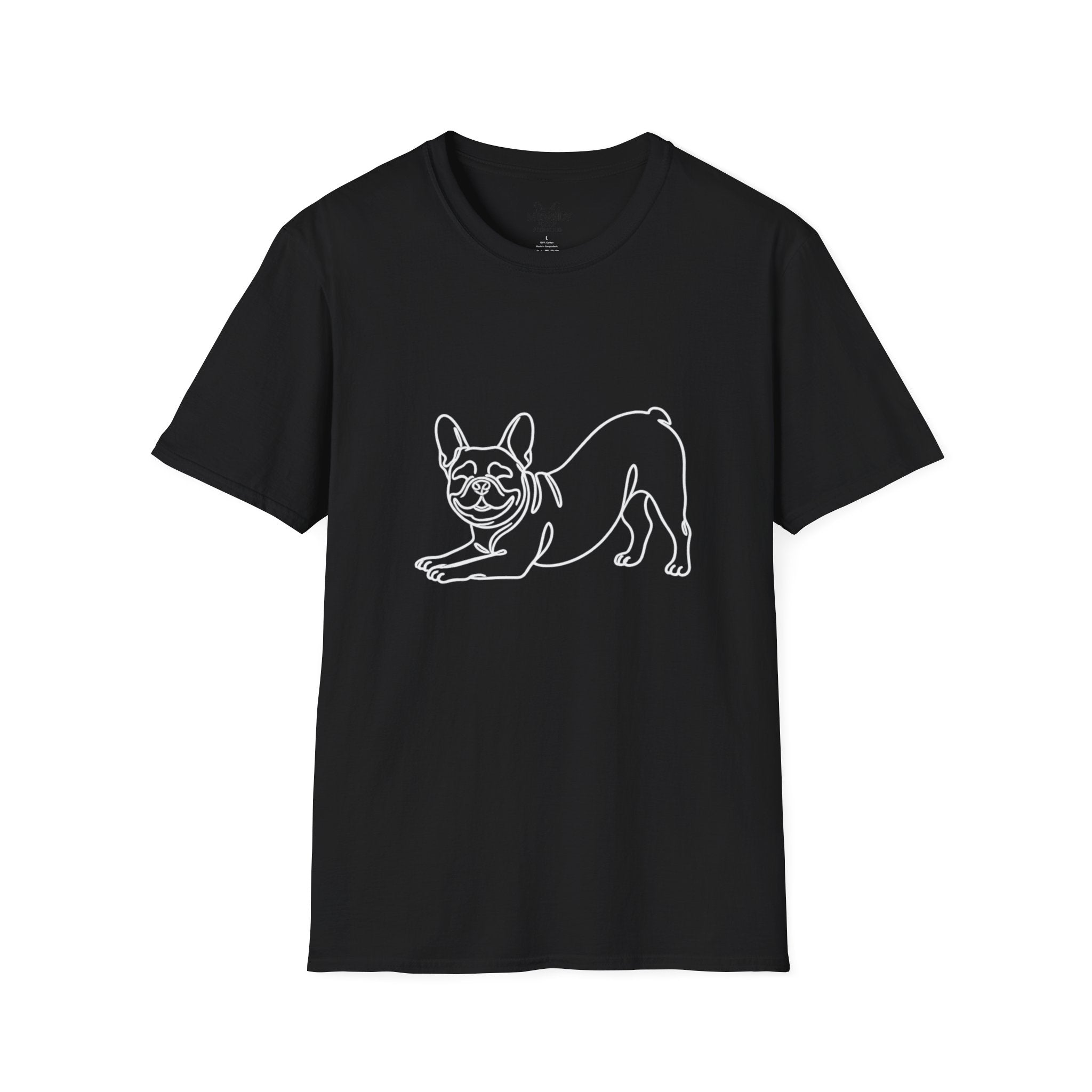 STRETCH FRENCH BULLDOG T-SHIRT