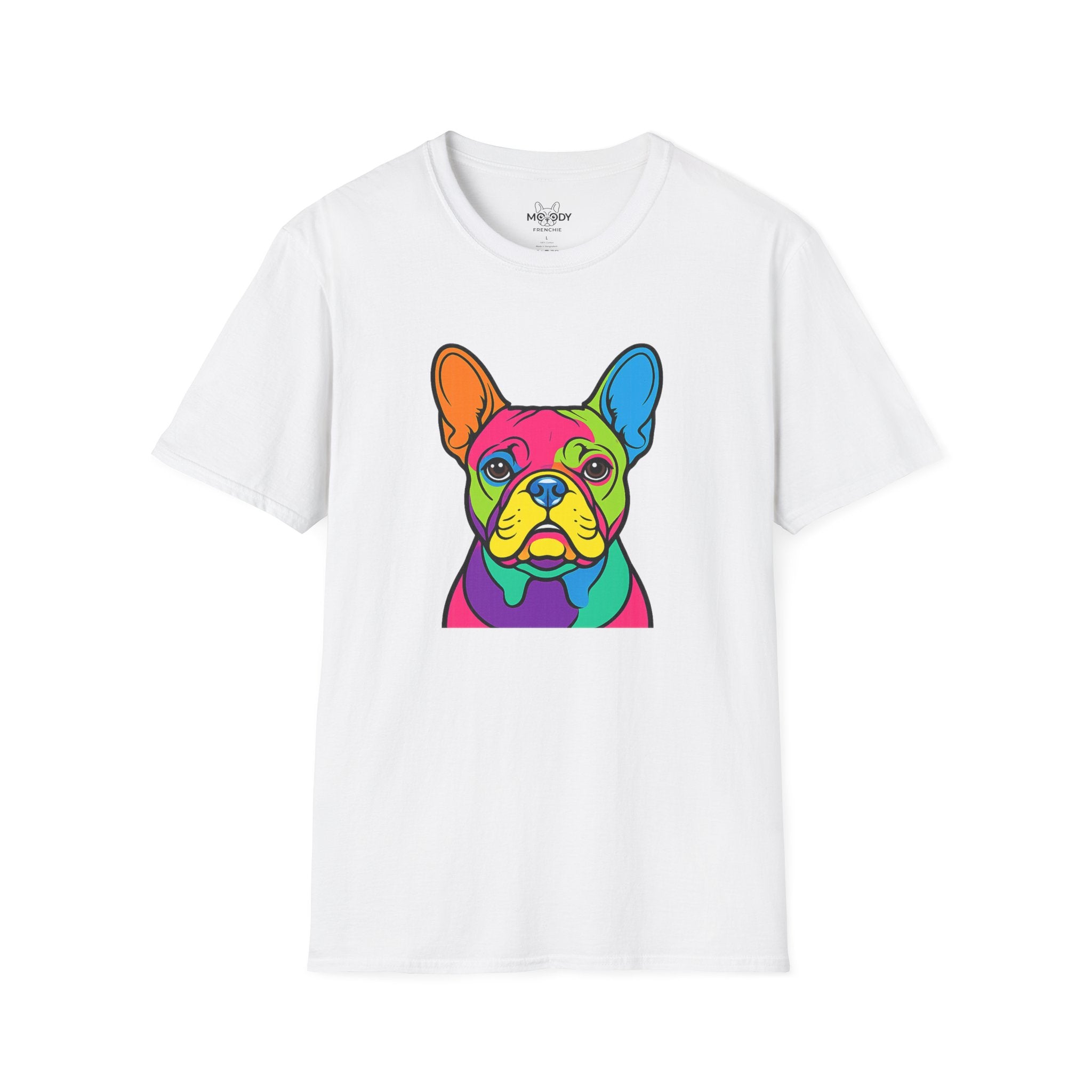 COLOR FRENCH BULLDOG T-SHIRT