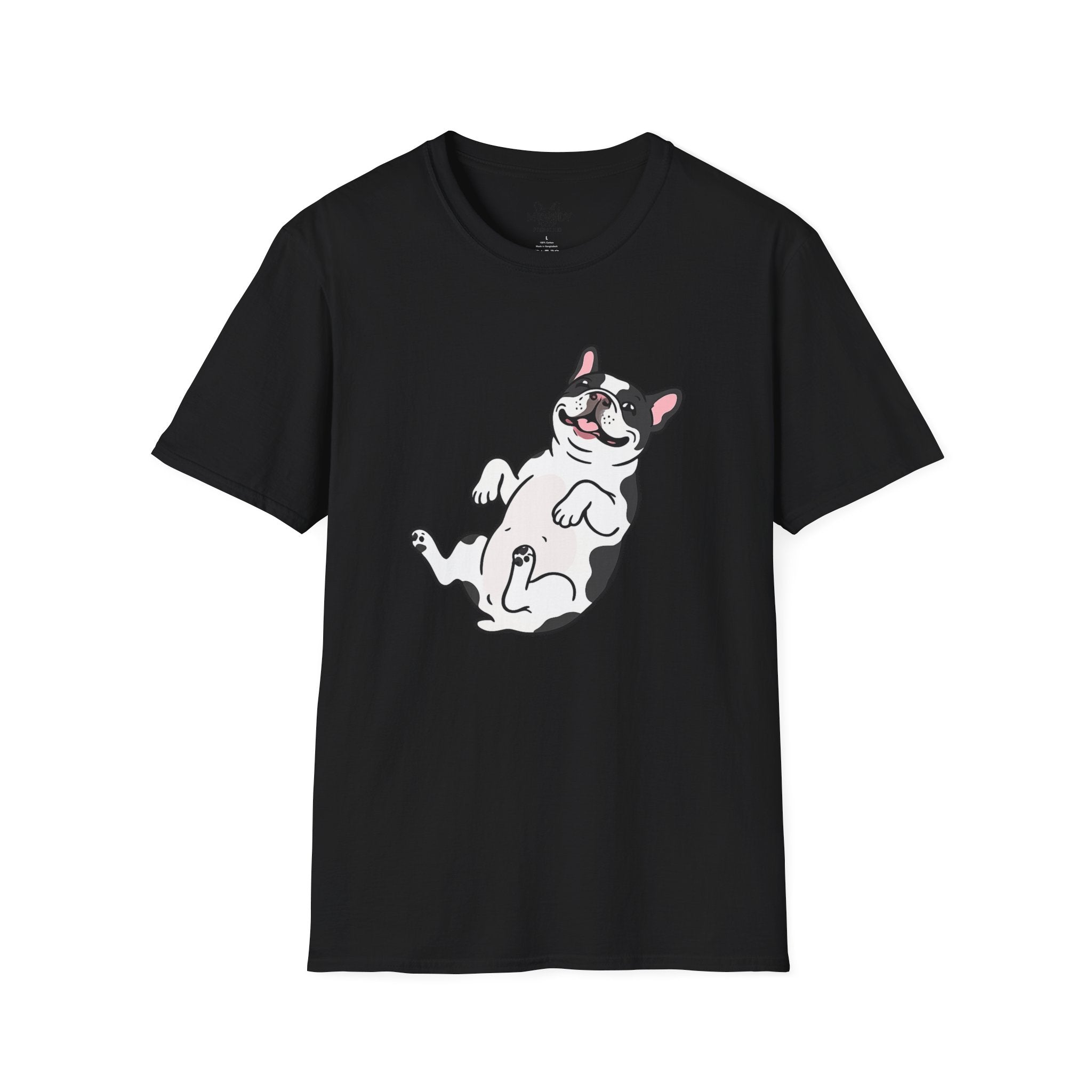 LAZY FRENCH BULLDOG T-SHIRT