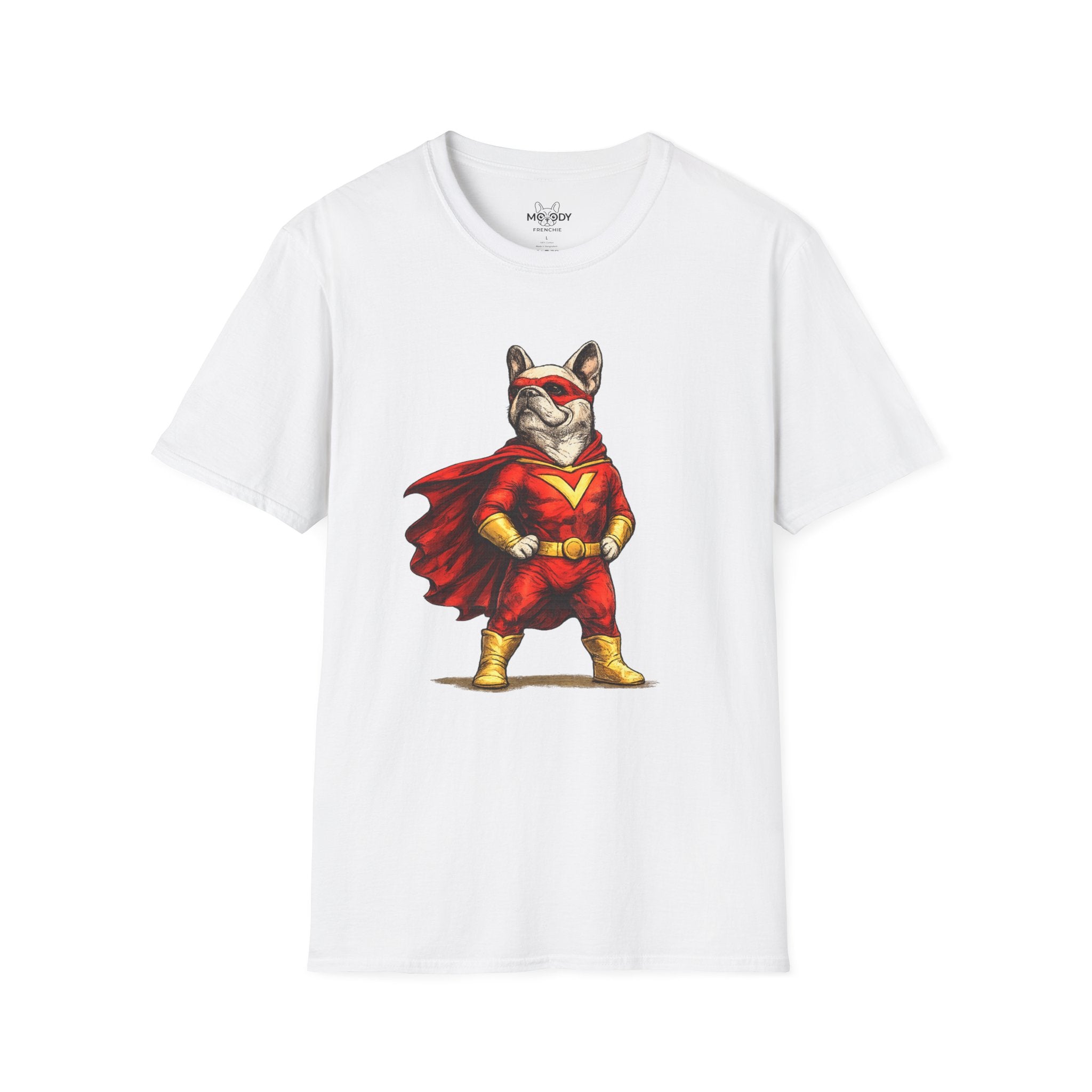 HERO FRENCH BULLDOG T-SHIRT