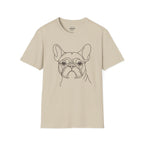 LINE FRENCH BULLDOG T-SHIRT