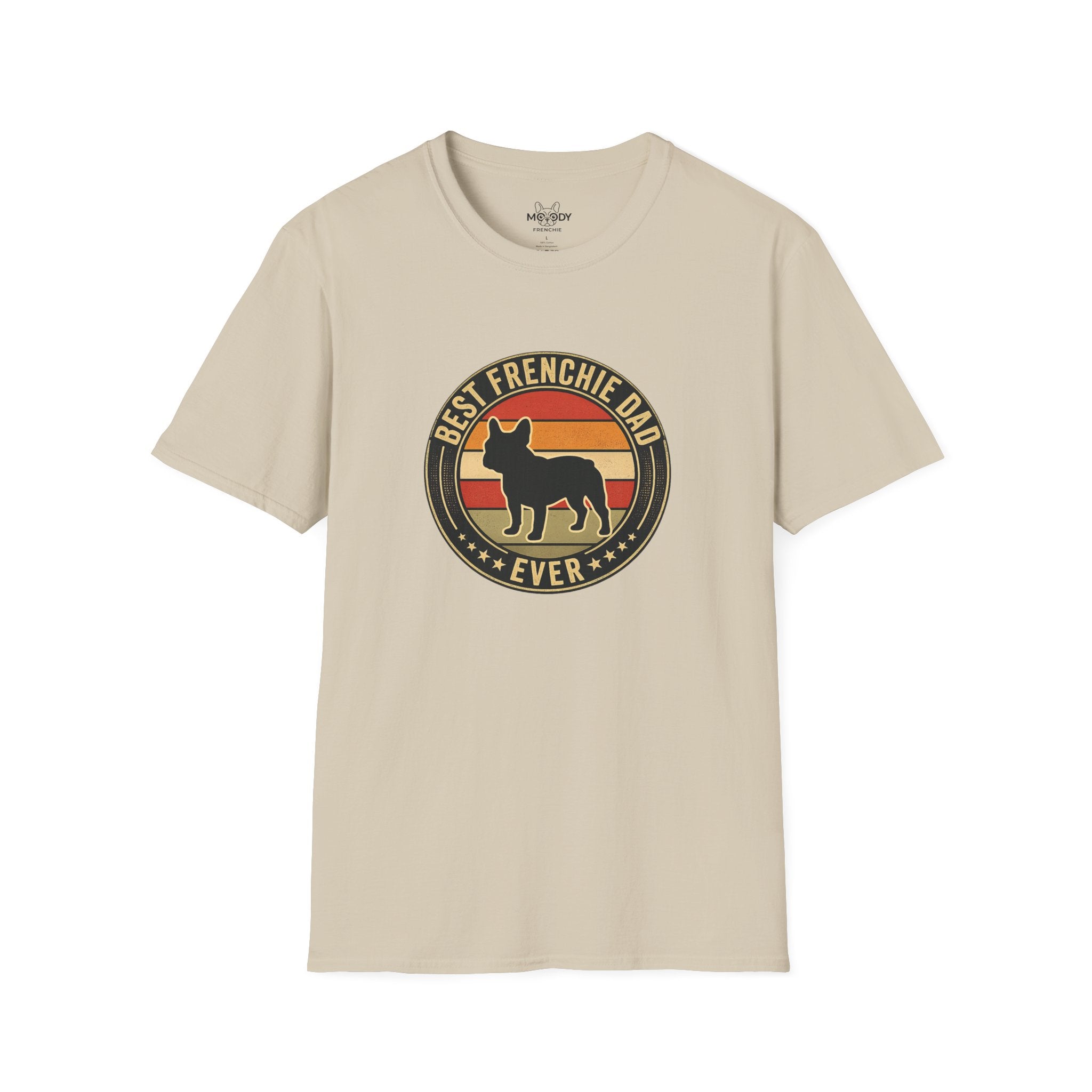 BEST FRENCHIE DAD EVER FRENCH BULLDOG T-SHIRT