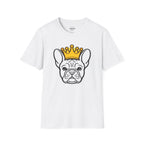 KING FRENCH BULLDOG T-SHIRT