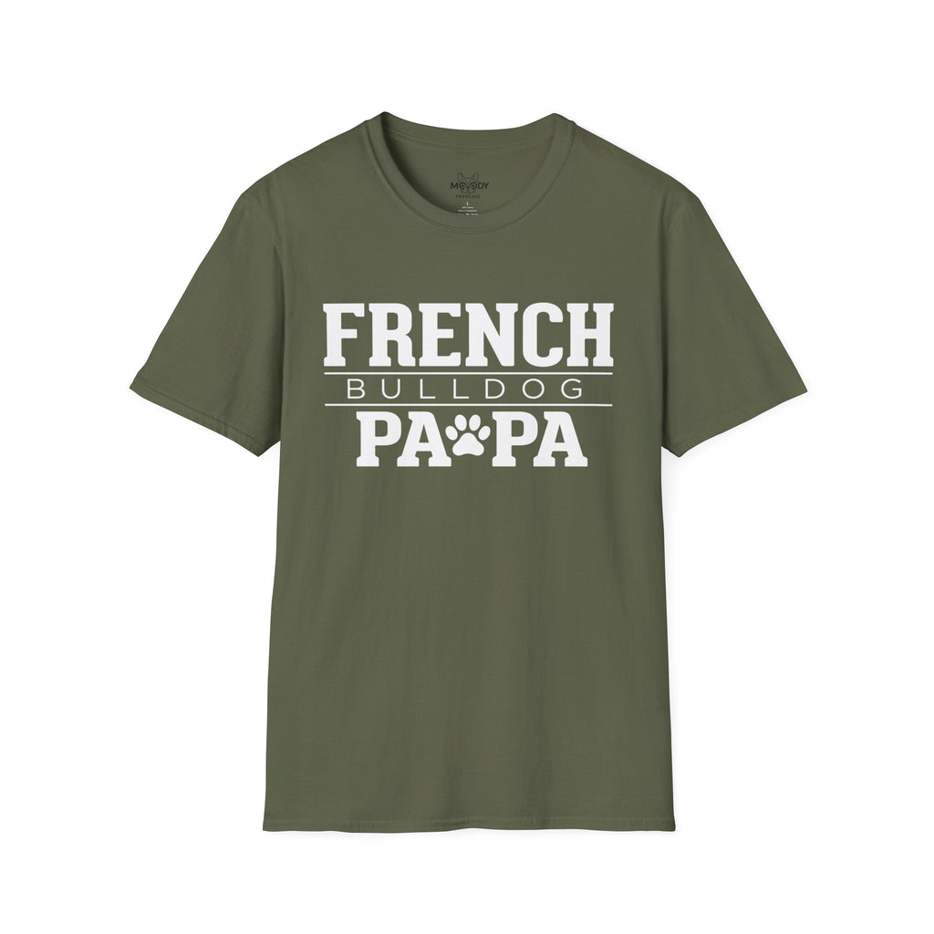 FRENCH BULLDOG PAPA T-SHIRT