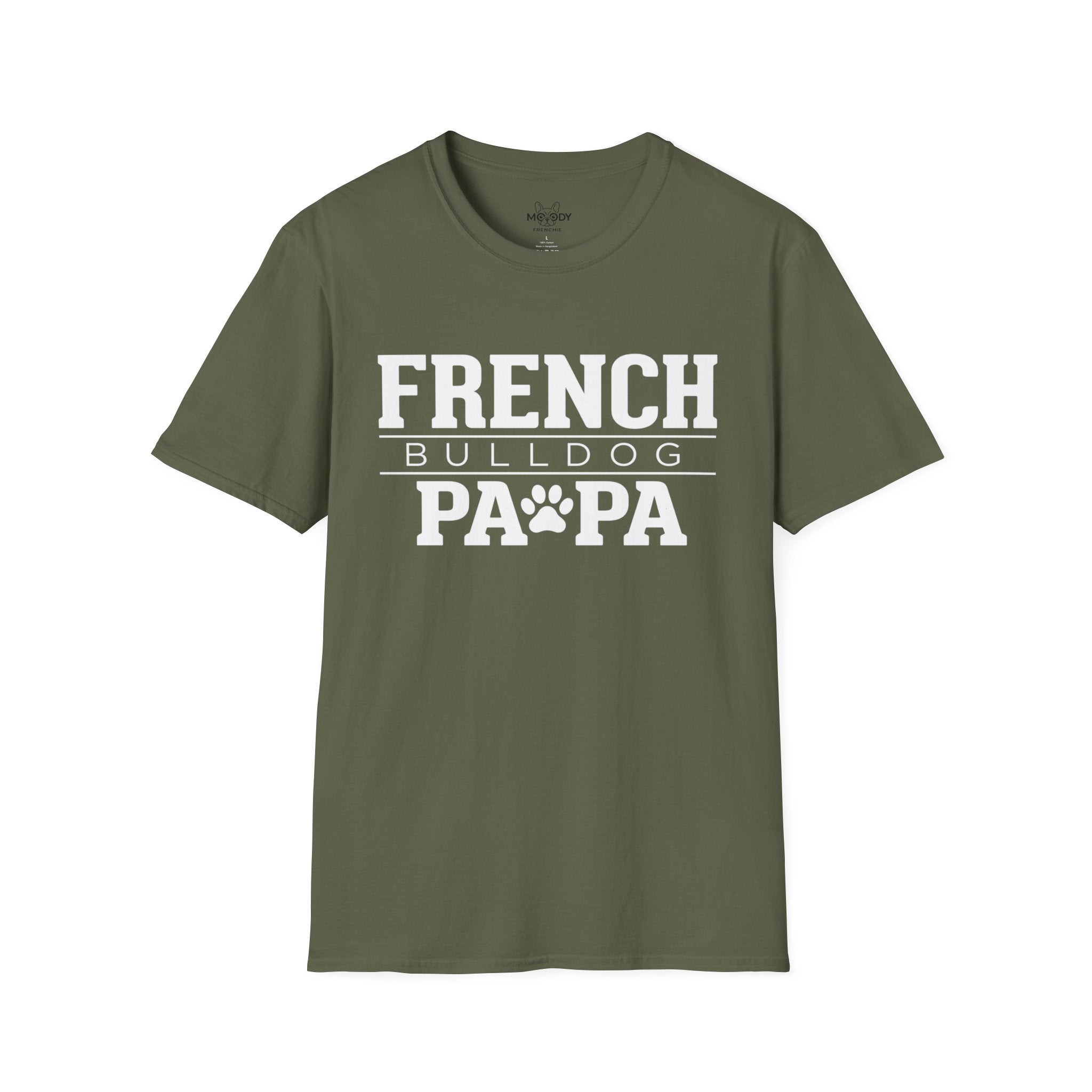 FRENCH BULLDOG PAPA T-SHIRT