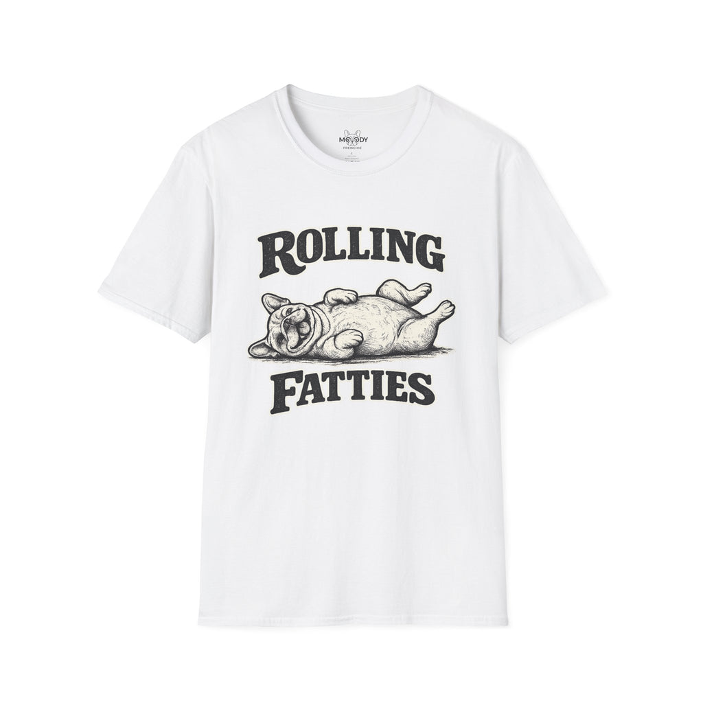 ROLLING FATTIES FRENCH BULLDOG T-SHIRT