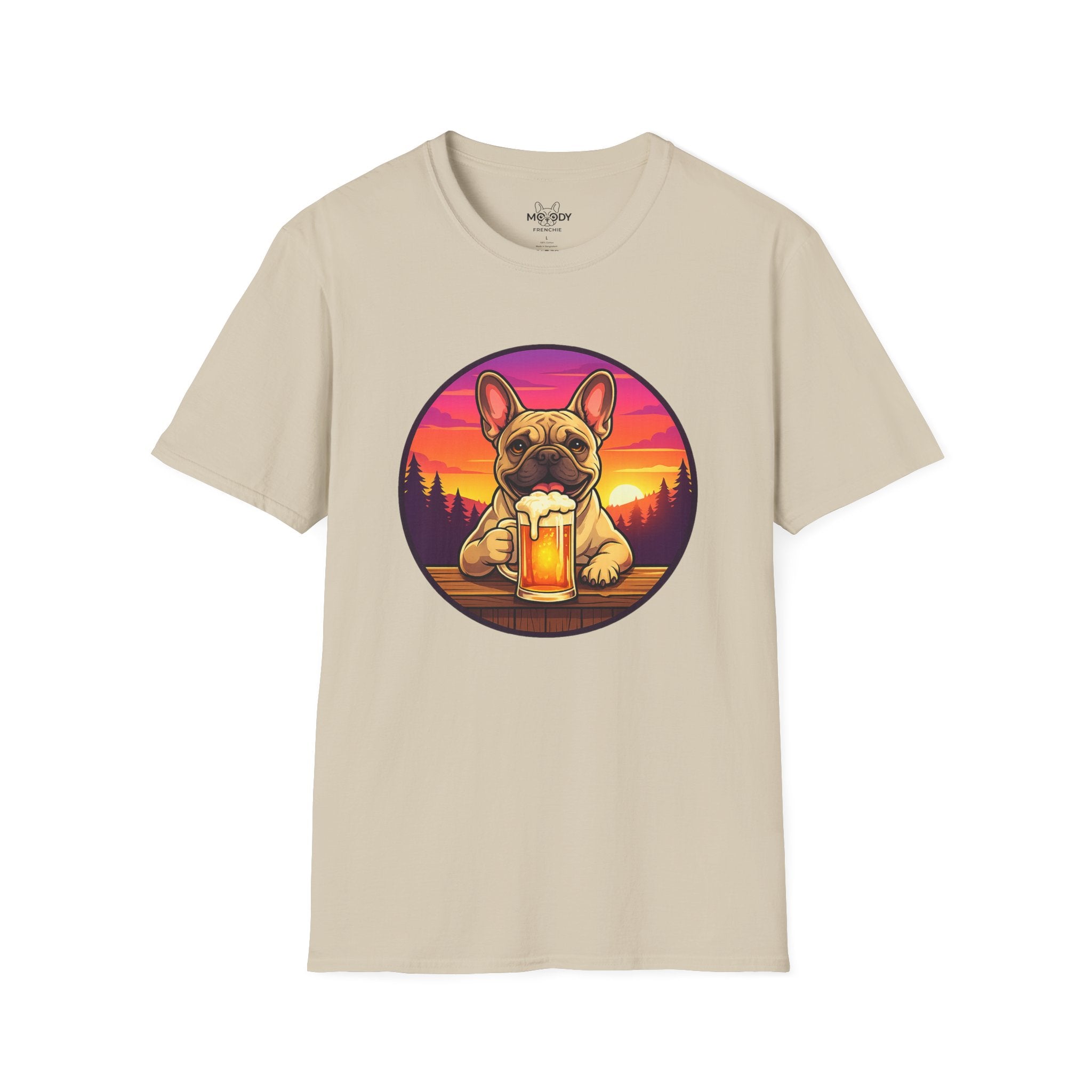 BEER FRENCH BULLDOG T-SHIRT
