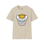 KING FRENCH BULLDOG T-SHIRT