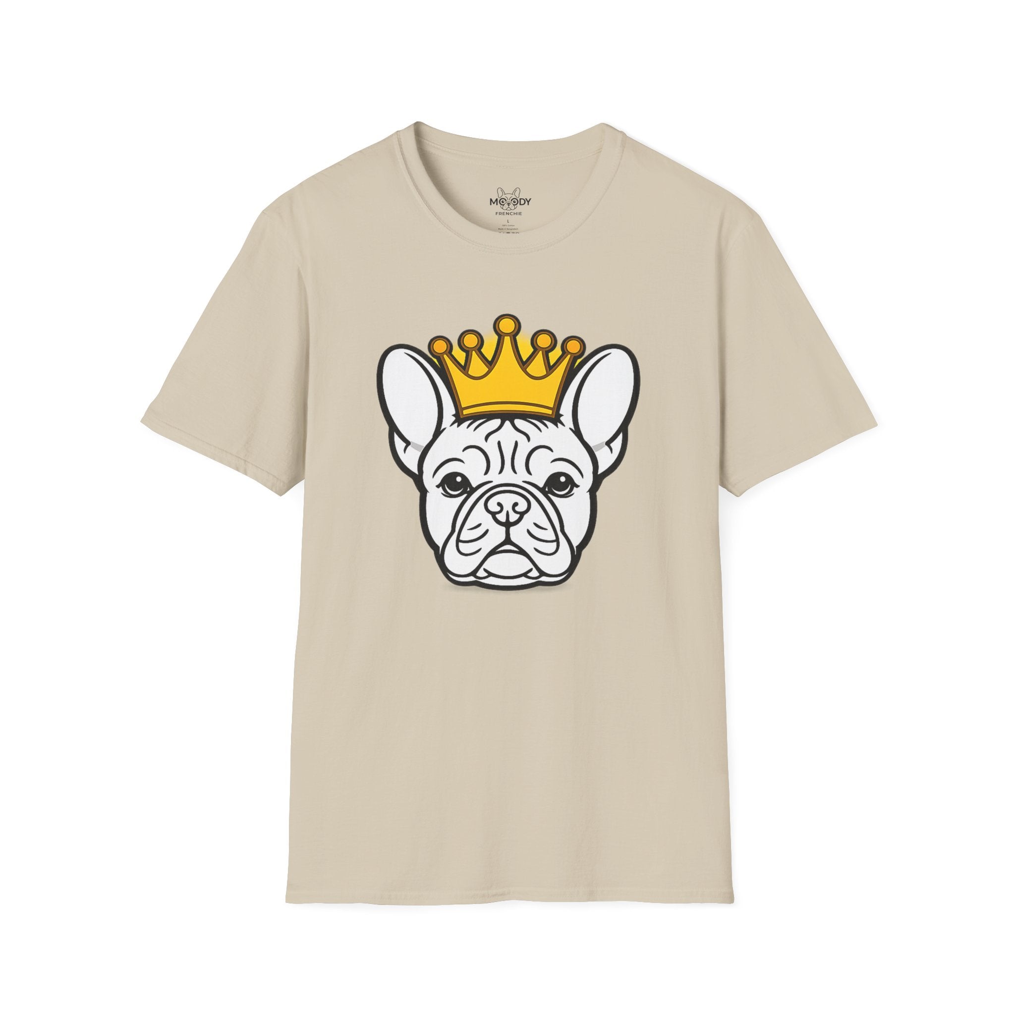 KING FRENCH BULLDOG T-SHIRT