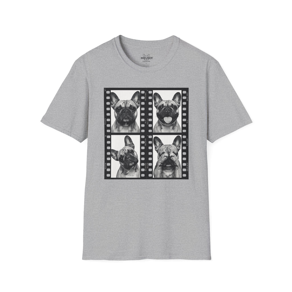 FILM FRAME FRENCH BULLDOG T-SHIRT
