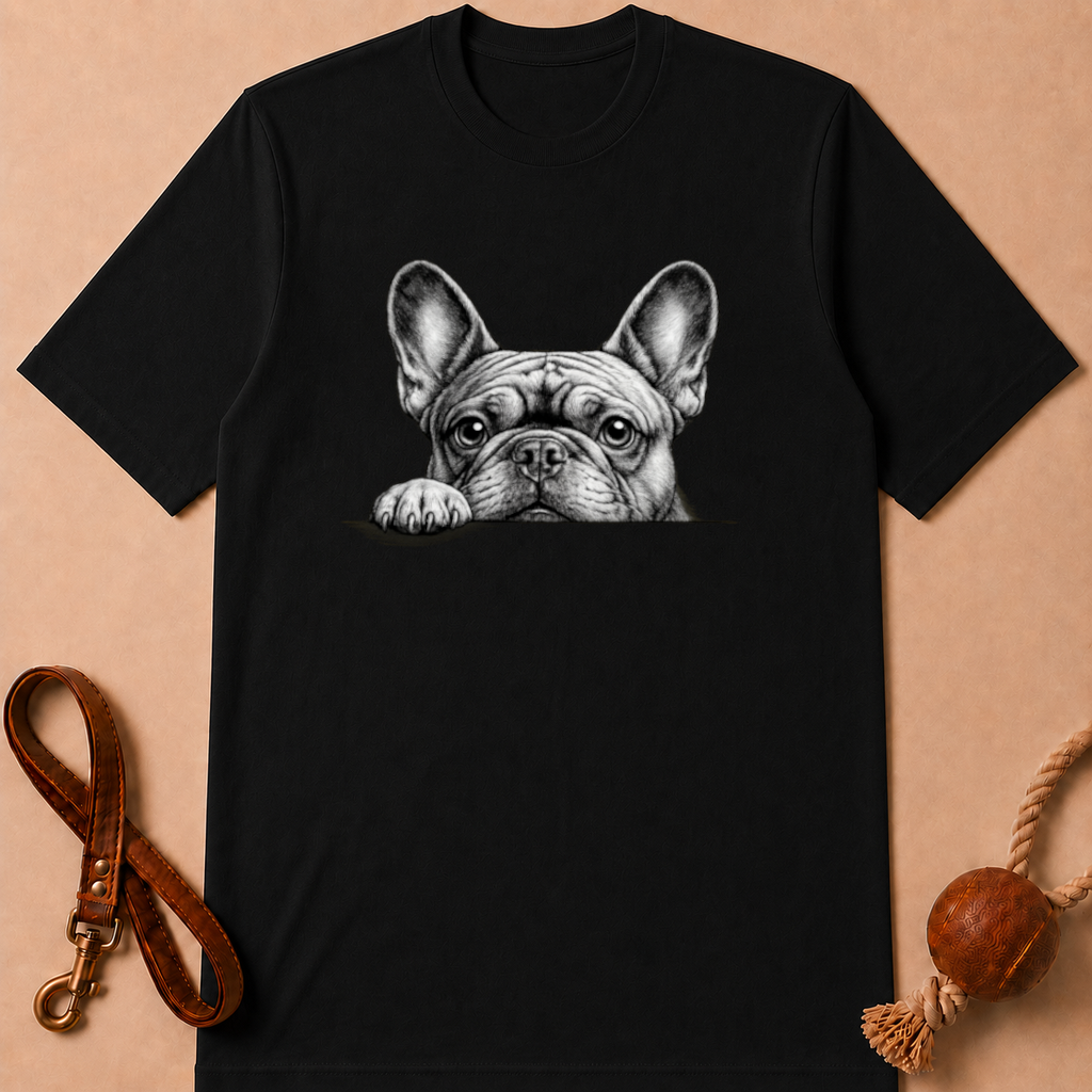 CUTE FRENCH BULLDOG T-SHIRT