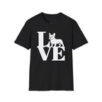 LOVE FRENCH BULLDOG T-SHIRT