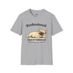 PROFESSIONAL OVERTHINKER FRENCH BULLDOG T-SHIRT