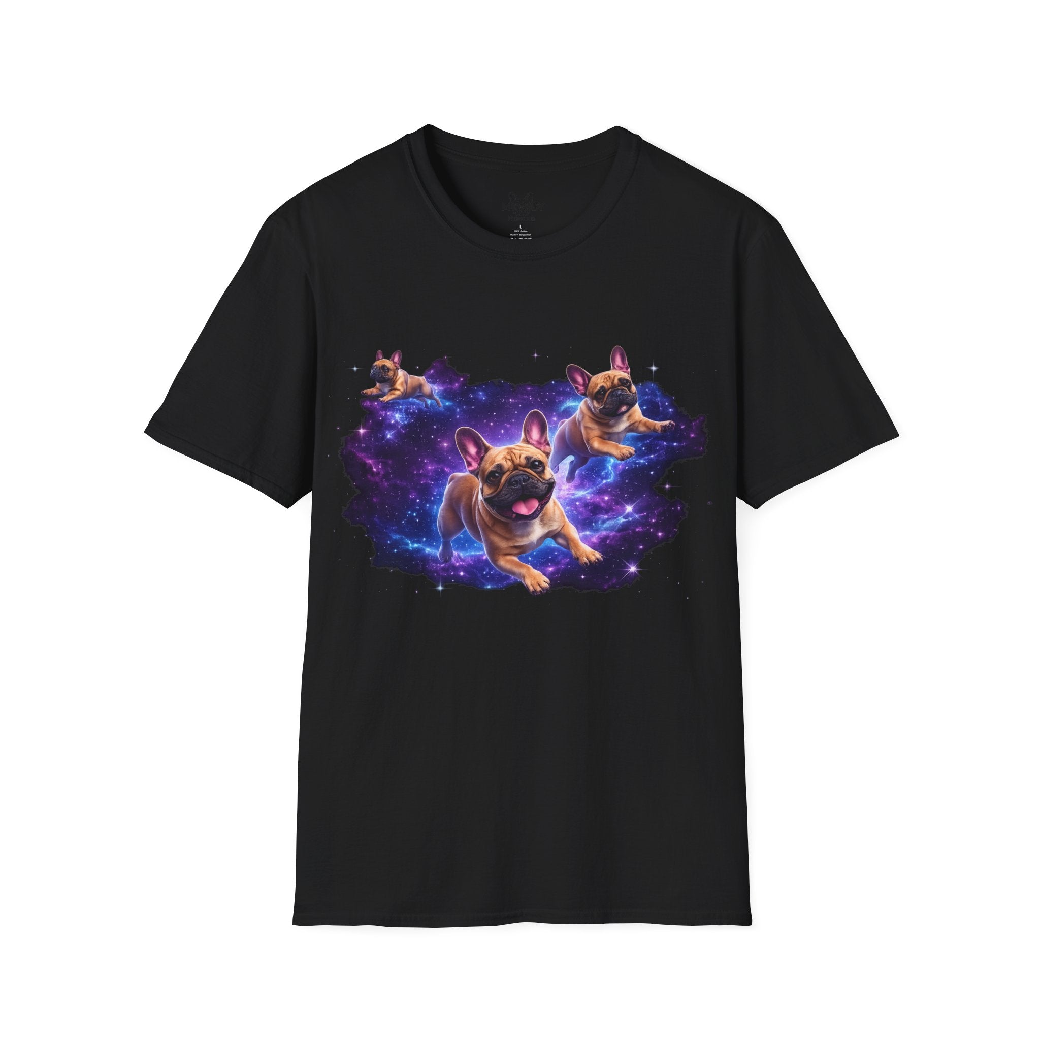 GALAXY FRENCH BULLDOG T-SHIRT