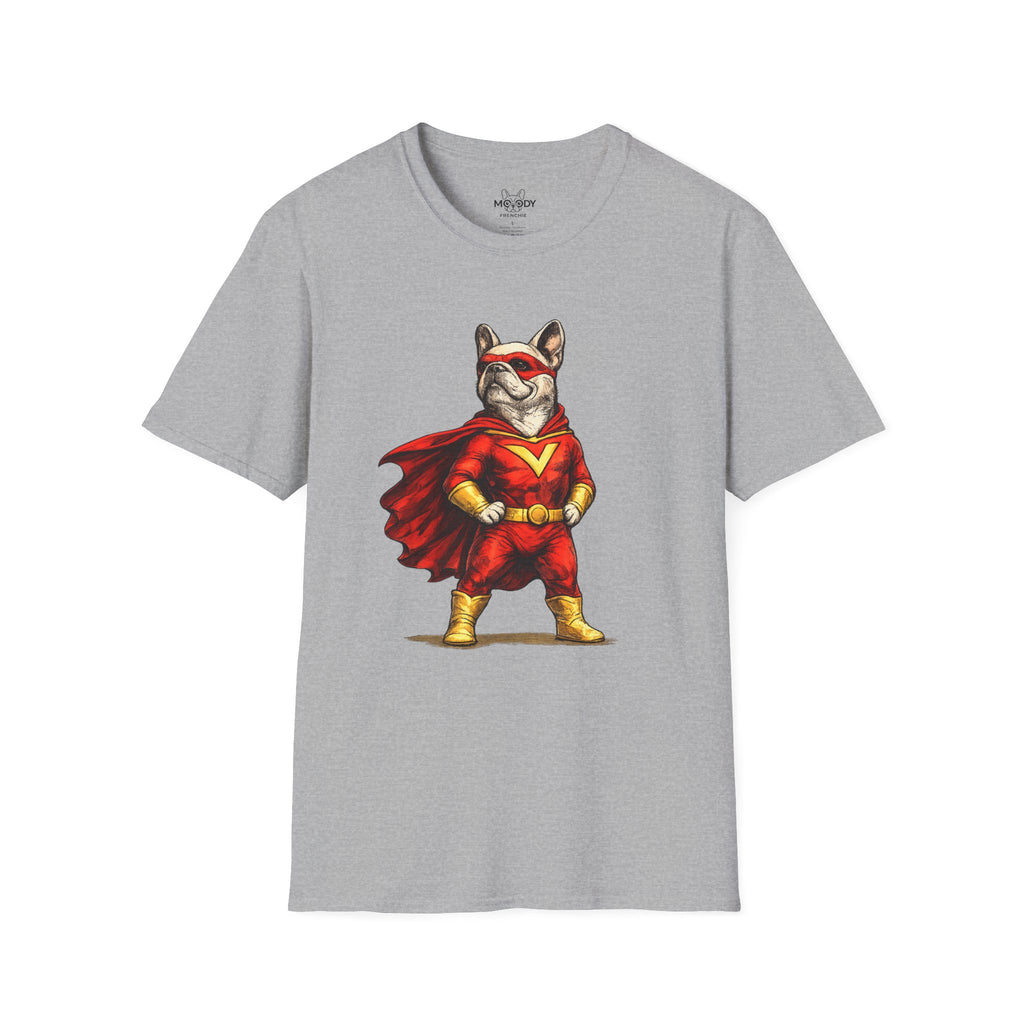 HERO FRENCH BULLDOG T-SHIRT