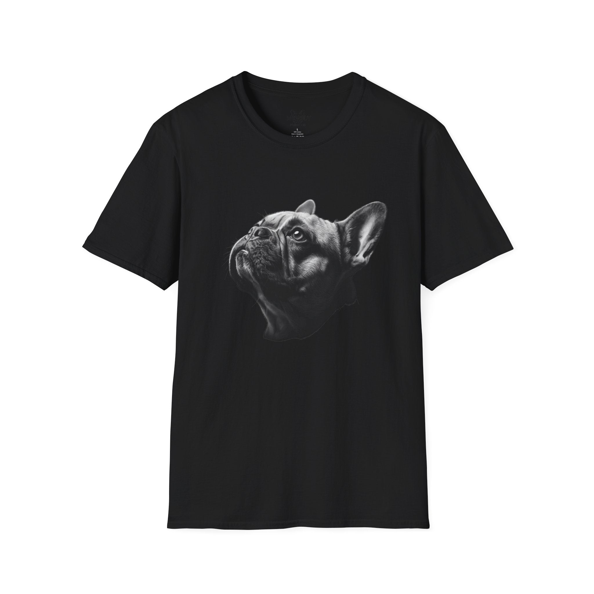 MONOCHROME FRENCH BULLDOG T-SHIRT