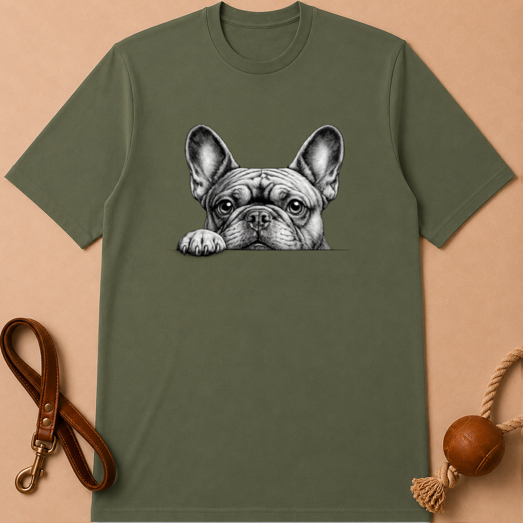 CUTE FRENCH BULLDOG T-SHIRT