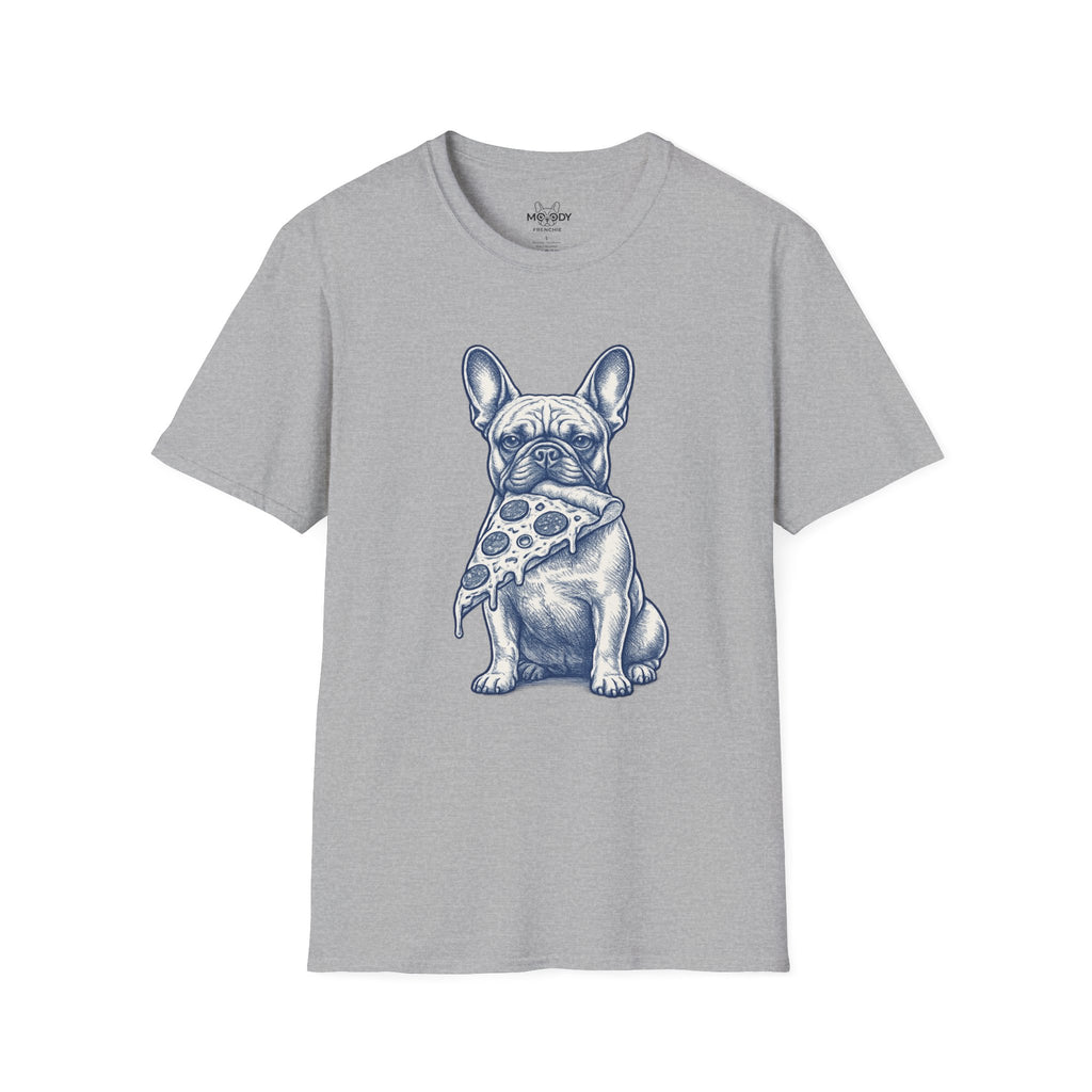 PIZZA FRENCH BULLDOG T-SHIRT