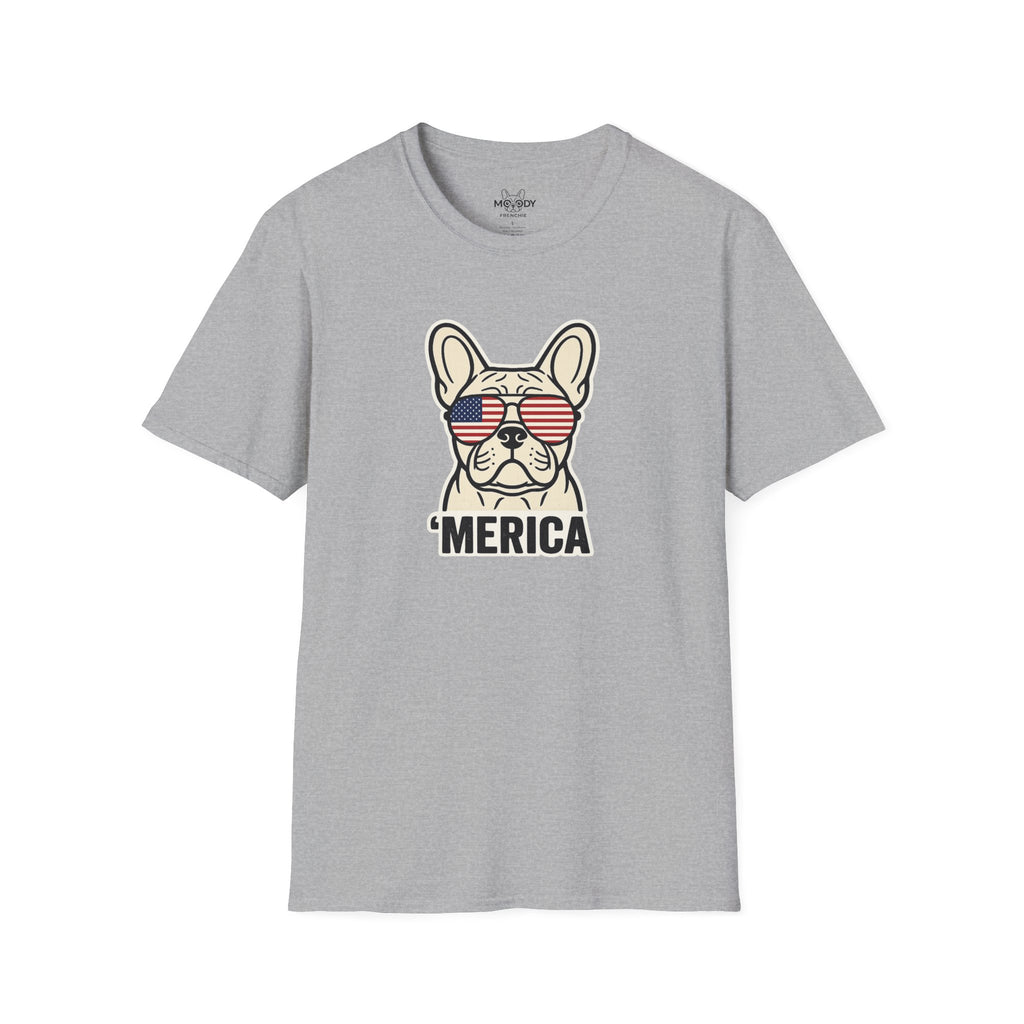 'MERICA FRENCH BULLDOG T-SHIRT