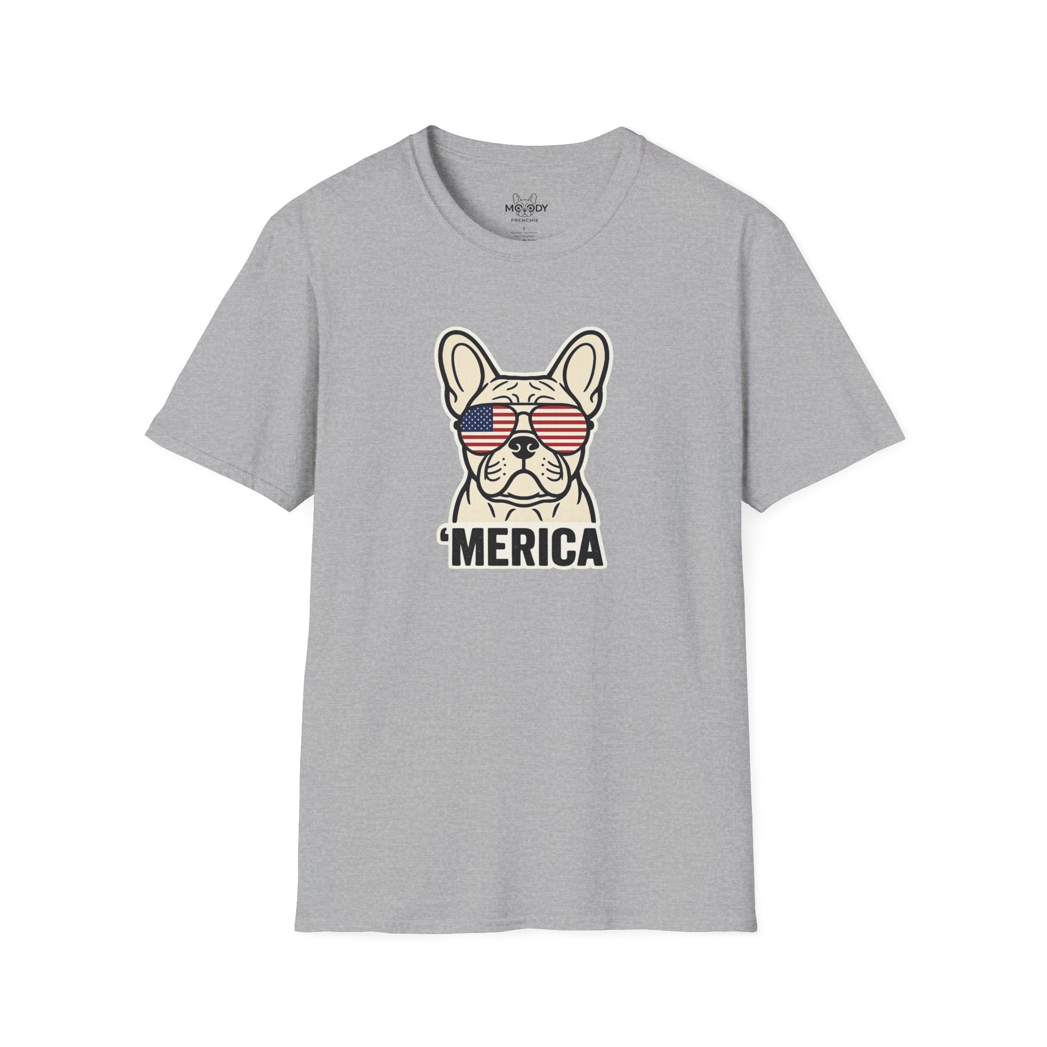 'MERICA FRENCH BULLDOG T-SHIRT