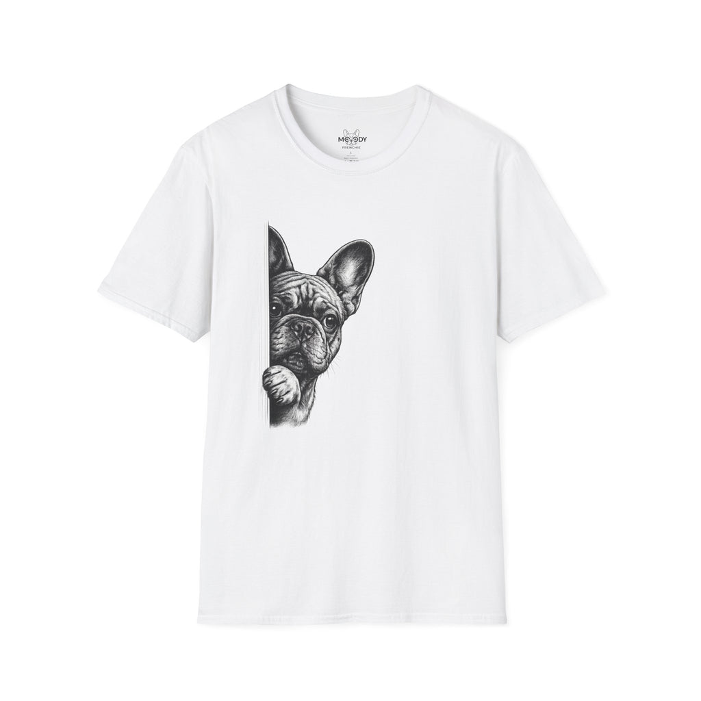 SNEAKY FRENCH BULLDOG T-SHIRT