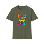 COLOR FRENCH BULLDOG T-SHIRT