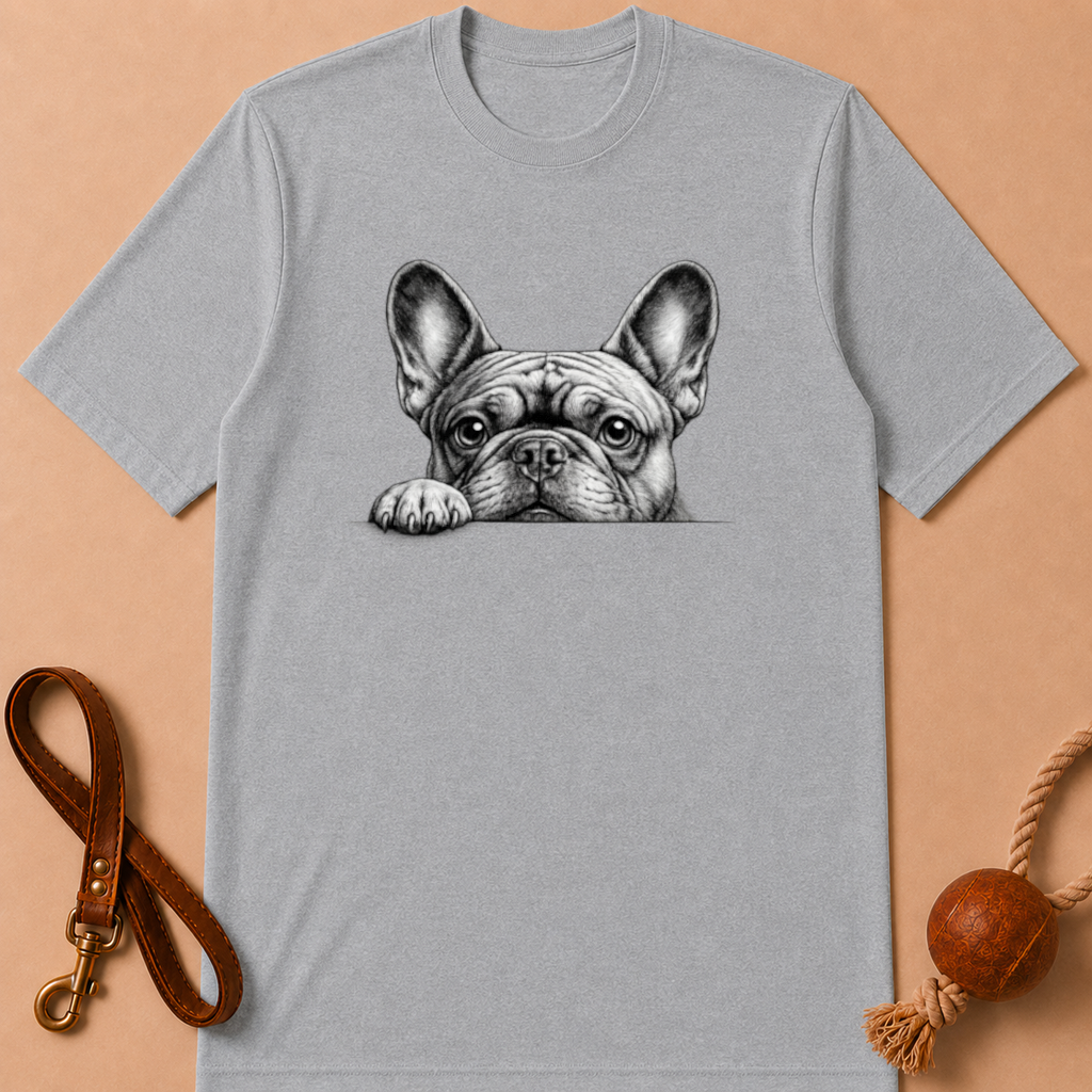 CUTE FRENCH BULLDOG T-SHIRT