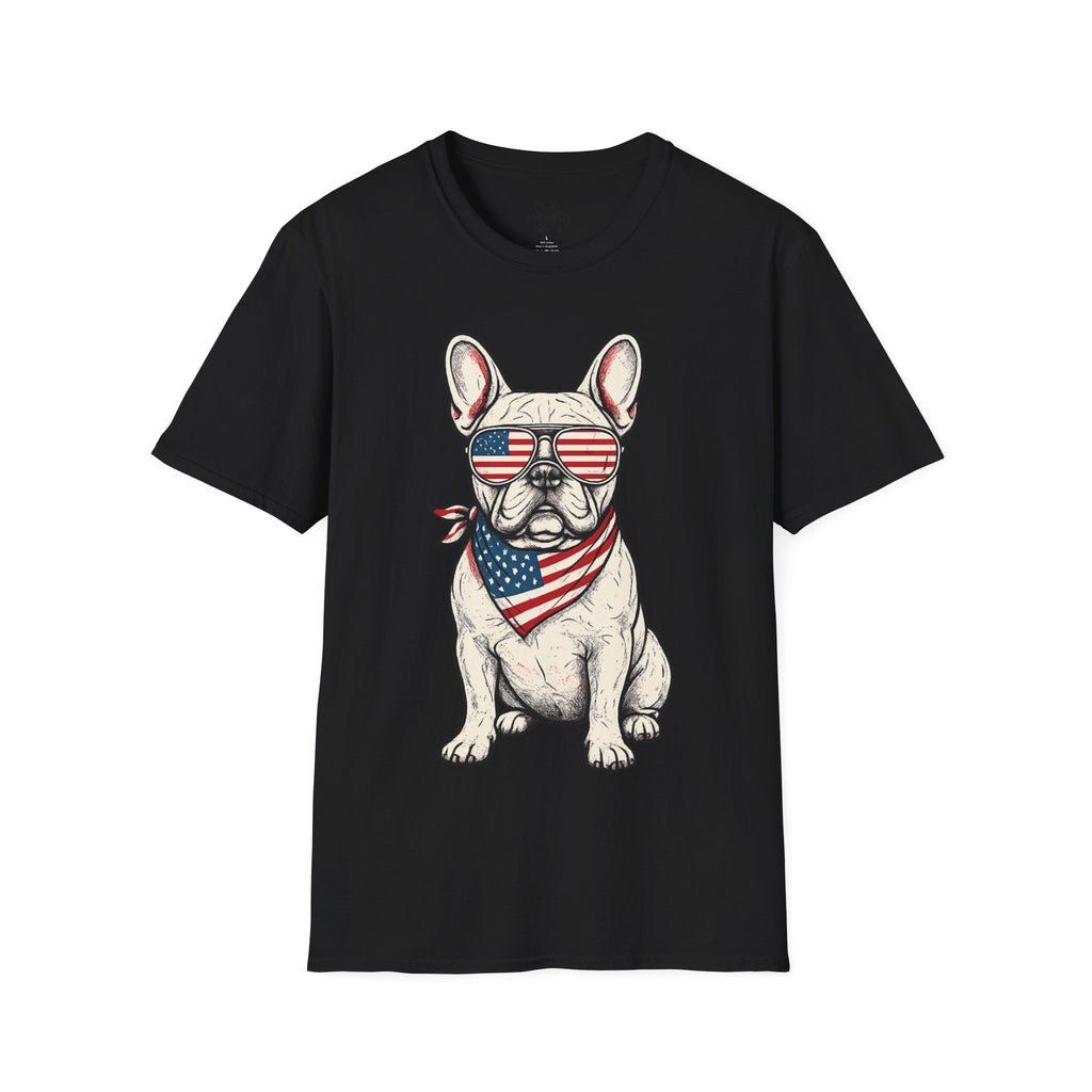 PATRIOT FRENCH BULLDOG T-SHIRT