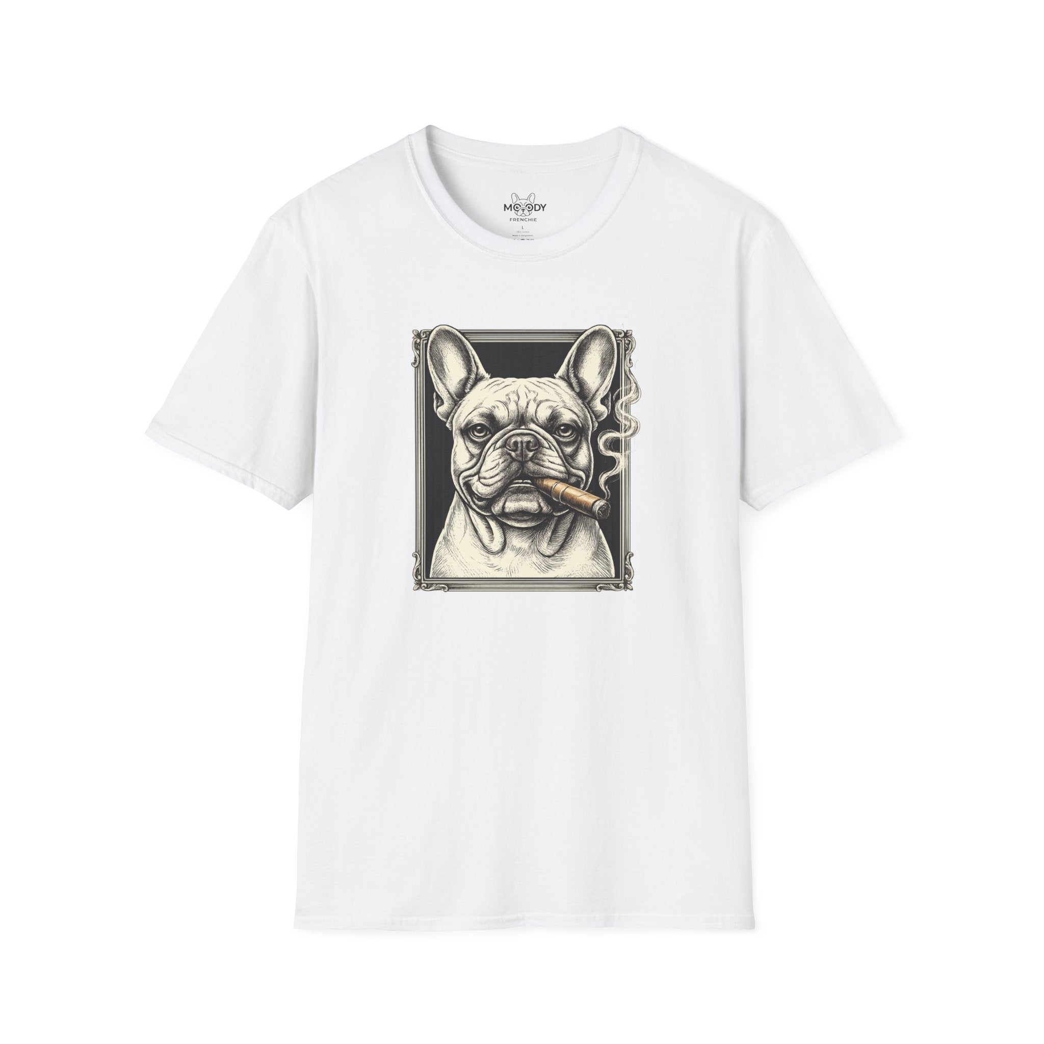 CIGAR FRENCH BULLDOG T-SHIRT